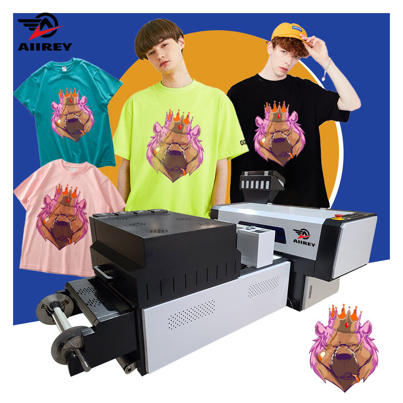 2 Haupt-Film-Drucker Three Stage Heating XP600 30cm A3 DTF Übergangs