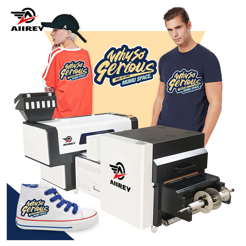 KOPF i3200 des heißen Verkauf Fabrikverkaufs automatischer voller 40cm Doppelhaustier-Filmtintenstrahl DTF T-Shirt Drucker mit Fleck- Pulver MA