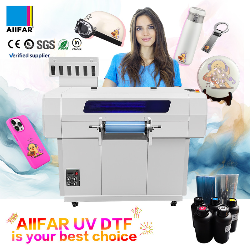 Inkjet-Drucker Refinecolor Roll To Roll UV-DTF-Drucker mit Video-Ausgangsprüfung