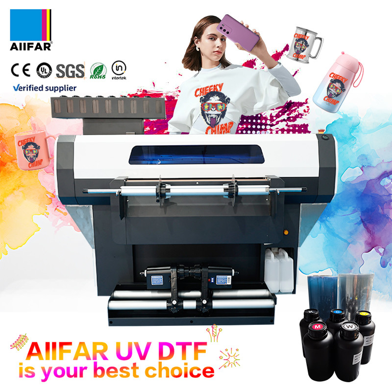 Industrie-Roll-to-Roll DTF UV-Drucker 110V/220V Spannung für die Herstellung und Werbung