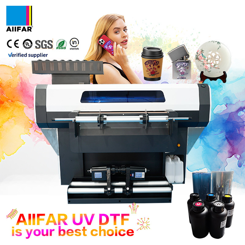Produktivität Roll-to-Roll UV-DTF-Drucker Inkjet-UV-Kristall-Aufkleberdrucker