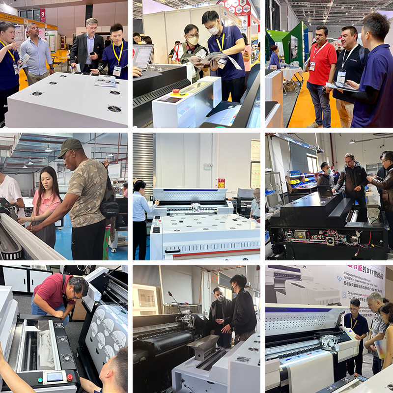 Produktivität Automatischer Dtf UV-Drucker Dtf Tintenstrahldruckmaschine für die verarbeitende Industrie und den Einzelhandel