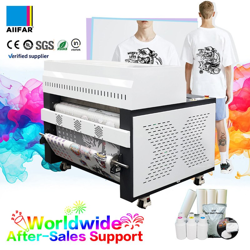 Motor Vibration Wärmeübertragung vollautomatischer DTF Pulver Shaker für T-Shirt Drucker