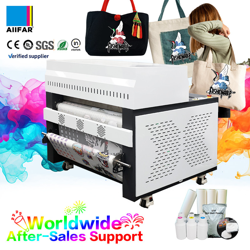 Intelligente All-in-One 300W DTF-Pulverschüttler mit Hinter- und Vorderheizung in 3 Stufen